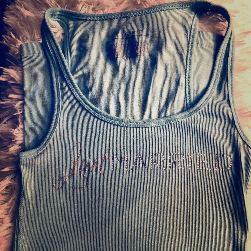 🔹FIRM🔹Just Married Tank Top